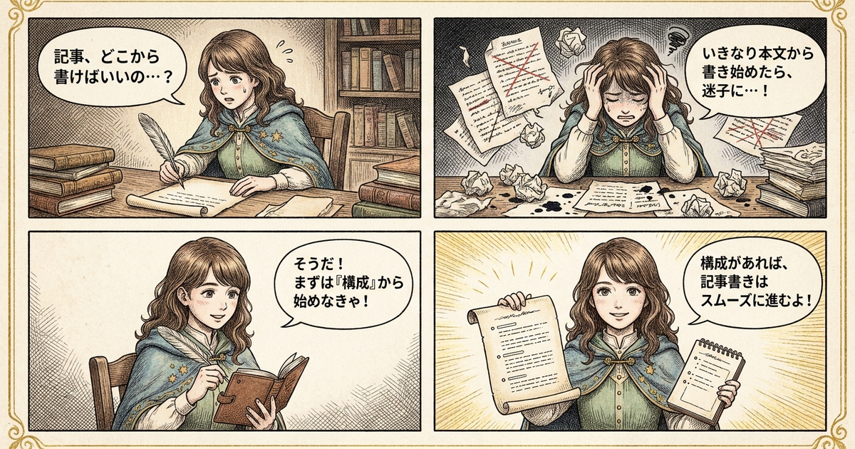 まとめ: 記事の書き方、結局は構成から始めるのが一番の近道