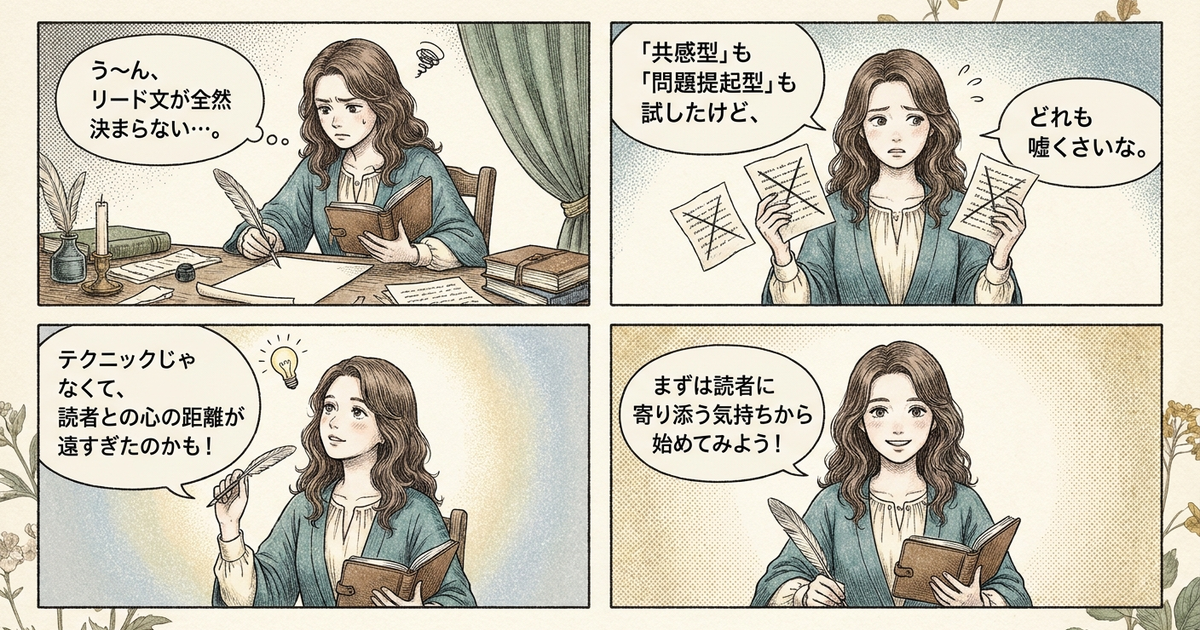 まとめ:リード文の書き方を変える前に、読者との距離感を見直す